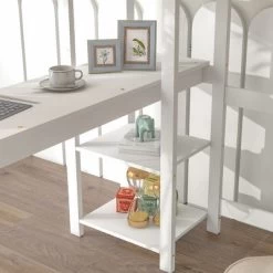 Wooden Loft Bed With Ladder, Desk And Shelves-ModernLuxe -Professional Childrens Furniture Store GUEST a6fc4b29 1428 4ff1 89c9 2d80111218a0