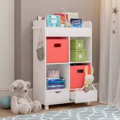 Kids' Book Nook Cubby Storage Cabinet With Bookrack - RiverRidge Home 18 Kids' Book Nook Cubby Storage Cabinet With Bookrack - RiverRidge Home -Professional Childrens Furniture Store GUEST a72da737 c532 4a78 ad1b b4892bd869fd