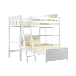 Max & Lily L-Shaped Twin Over Twin Bunk Bed With Bookcase -Professional Childrens Furniture Store GUEST a88b0d97 c396 49ba 8bff 157cef7d55a5