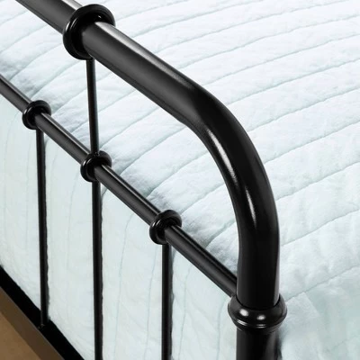 Twin Cotton Candy Metal Complete Bed Black - South Shore 3 Twin Cotton Candy Metal Complete Bed Black - South Shore - Image 3