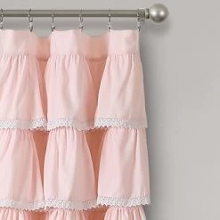 52"x84" Ruffle Window Curtain Panel - Lush Décor