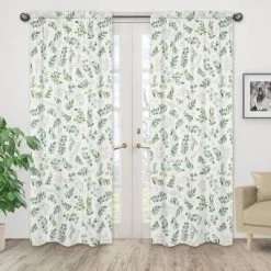 2pk Botanical Leaf Window Panel - Sweet Jojo Designs