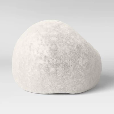 XL Fuzzy Kids' Bean Bag Cream - Pillowfort™ 3 XL Fuzzy Kids' Bean Bag Cream - Pillowfort™ - Image 3