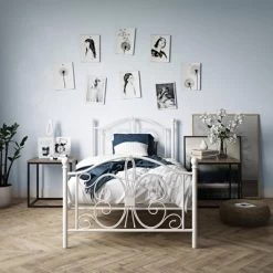 Twin Kids' Bombay Metal Bed White - Room & Joy 14 Twin Kids' Bombay Metal Bed White - Room & Joy -Professional Childrens Furniture Store GUEST af02aa89 6960 4d98 911d 3c9504ccbb39