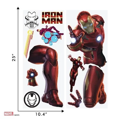 Iron Man Wall Decal - Decalcomania 2 Iron Man Wall Decal - Decalcomania - Image 2
