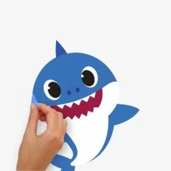 Baby Shark Peel And Stick Wall Decals - RoomMates -Professional Childrens Furniture Store GUEST b1c6488d 9434 447a 92b8 e72b1b1bce37