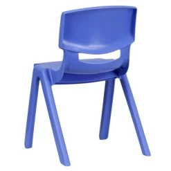 Emma And Oliver 4 Pack Plastic Stackable K-2 School Chair With 13.25"H Seat -Professional Childrens Furniture Store GUEST b260c6a4 0567 4c10 b645 25abc1eae9a8