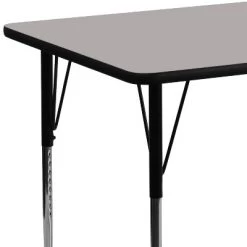 Emma And Oliver 24x60 Rectangle HP Laminate Adjustable Activity Table -Professional Childrens Furniture Store GUEST b420e533 db0e 45ed acba 7f781ee4d019
