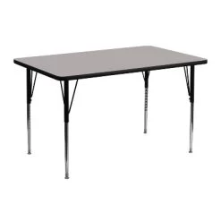 Flash Furniture 24''W X 48''L Rectangular HP Laminate Activity Table - Standard Height Adjustable Legs 7 Flash Furniture 24''W X 48''L Rectangular HP Laminate Activity Table - Standard Height Adjustable Legs -Professional Childrens Furniture Store GUEST b4cdfe64 d3a0 4ed4 8e25 66126a730a22