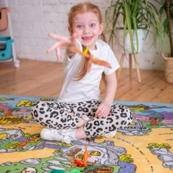 KC CUBS | The Flintstones Boy & Girl Kids City Road Car Vehicle Traffic Educational Learning & Game Play Nursery Classroom Rug Carpet -Professional Childrens Furniture Store GUEST b5673ba6 49f3 446d b66d 44b5250b3fe9