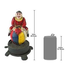 Design Toscano Spinning Acrobat Clown On Globe Authentic Iron Mechanical Bank 9 Design Toscano Spinning Acrobat Clown On Globe Authentic Iron Mechanical Bank -Professional Childrens Furniture Store GUEST b591cc37 9d7d 4649 9ed9 e715a20d4979