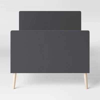 Twin Modern Kids' Bed Dark Gray - Pillowfort™ 1 Twin Modern Kids' Bed Dark Gray - Pillowfort™