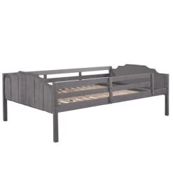 Full Over Twin & Twin Bunk Bed, Velvet Triple Bunk Bed With Drawers And Guardrails-ModernLuxe -Professional Childrens Furniture Store GUEST b7553961 0c87 4c6c 82bd a39047209d87