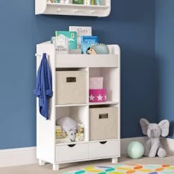 Kids' Book Nook Cubby Storage Cabinet With Bookrack - RiverRidge Home 19 Kids' Book Nook Cubby Storage Cabinet With Bookrack - RiverRidge Home -Professional Childrens Furniture Store GUEST b8381782 6b6c 48b1 b3c2 bb02b7ca4b28