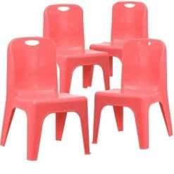 Flash Furniture 4 Pack Plastic Stackable School Chair With Carrying Handle And 11'' Seat Height -Professional Childrens Furniture Store GUEST b9148e9f 4034 4729 bfac 0f04827aa704