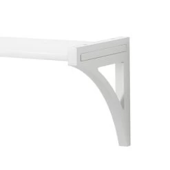 36" Topsy Turvey 2 In 1 Kids' Shelf With Brackets For Underneath Or Facing Upward White - InPlace -Professional Childrens Furniture Store GUEST ba6c7036 9b68 49fd 91b6 8f0c0e174954