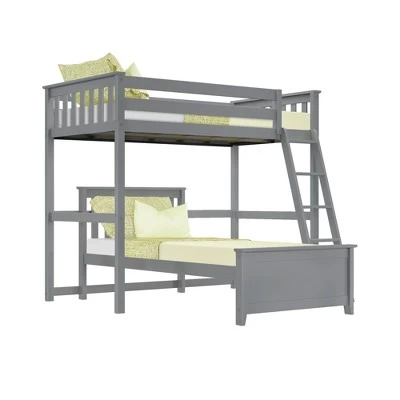 Max & Lily L-Shaped Twin Over Twin Bunk Bed 6 Max & Lily L-Shaped Twin Over Twin Bunk Bed - Image 6