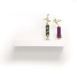 24" Floating Shelf With Lip For Kids' Room White - InPlace -Professional Childrens Furniture Store GUEST bf63d7c6 def8 4c76 b80f dbc202516bf4