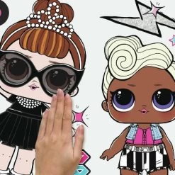 Lol Surprise Rock Star Peel And Stick Wall Decal - RoomMates -Professional Childrens Furniture Store GUEST c0cd2ea9 66e1 422c 8ab0 24f4036d7100