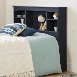 Twin Navali Bookcase Headboard Blueberry - South Shore -Professional Childrens Furniture Store GUEST c2829f63 9319 42a5 be82 f4e3f29b3488