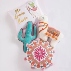 Alpaca No Drama Llama Pillow - Homthreads -Professional Childrens Furniture Store GUEST c2d22611 bd83 4605 a569 c99c613265a8