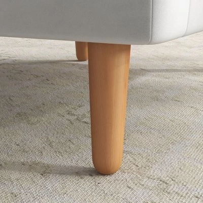 Qaba 2 Seater Kids Sofa, Cloud Shaped Children's Sofa For Nursery Playroom, With Soft Foam Padding, Anti-Tipping Design, For 2-5 Years, White 5 Qaba 2 Seater Kids Sofa, Cloud Shaped Children's Sofa For Nursery Playroom, With Soft Foam Padding, Anti-Tipping Design, For 2-5 Years, White - Image 5