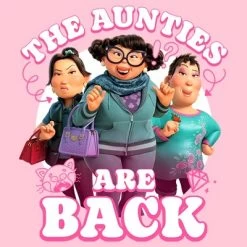 Girl's Turning Red The Aunties Are Back T-Shirt