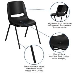 Flash Furniture HERCULES Series 440 Lb. Capacity Kid's Ergonomic Shell Stack Chair With 12" Seat Height 14 Flash Furniture HERCULES Series 440 Lb. Capacity Kid's Ergonomic Shell Stack Chair With 12" Seat Height -Professional Childrens Furniture Store GUEST c64ce3b2 6657 4a21 896b e0edc0406ea2