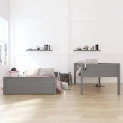 Twin Over Full Capri Wood Bunk Bed Gray - Hillsdale Furniture -Professional Childrens Furniture Store GUEST c8f42038 484b 41c6 85fb 01a55b7b9a83