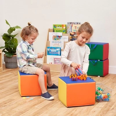 ECR4Kids SoftZone Cozy Cubes, Flexible Foam Seating 4 ECR4Kids SoftZone Cozy Cubes, Flexible Foam Seating - Image 4