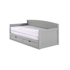 King Harmony Daybed With Conversion Dove Gray - Alaterre Furniture