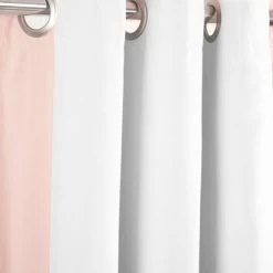 40"x84" Kids' Block Border 100% Lined Grommet Blackout Single Window Curtain Panel - Lush Décor