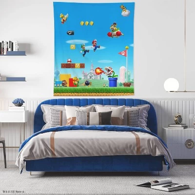 Nintendo Super Mario Tapestry - RoomMates 4 Nintendo Super Mario Tapestry - RoomMates - Image 4