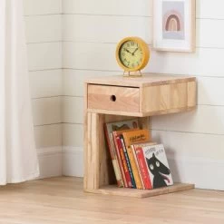 Sweedi Solid Wood 1 Drawer Nightstand Natural Wood - South Shore -Professional Childrens Furniture Store GUEST d047ac1d 04d6 4096 8941 b2f807d102a7