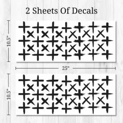 Black Watercolor Swiss Crosses Wall Decor - Decalcomania -Professional Childrens Furniture Store GUEST d15b3d71 3c69 41b4 9831 4bec49dd6890