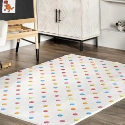 NuLOOM Ilse Colorful Dots Machine Washable Kids Area Rug 16 NuLOOM Ilse Colorful Dots Machine Washable Kids Area Rug -Professional Childrens Furniture Store GUEST d49d8d0a ce41 4ffa 863b b84f1d2f1e18
