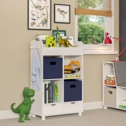 Kids' Book Nook Cubby Storage Cabinet With Bookrack - RiverRidge Home 16 Kids' Book Nook Cubby Storage Cabinet With Bookrack - RiverRidge Home -Professional Childrens Furniture Store GUEST d6c08044 2af8 4bdb a0a0 869ad6982783