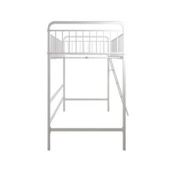 Twin Kaila Metal Loft Bed White - Room & Joy -Professional Childrens Furniture Store GUEST d834d7fa f353 4680 a2de 56d688a055e7