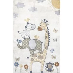 NuLOOM Cass Safari Kids Machine Washable Area Rug -Professional Childrens Furniture Store GUEST dc98b8b8 d658 4f67 af33 57783fed8e37