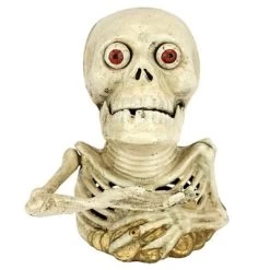 Design Toscano Bugged-Out Hungry Skeleton Cast Iron Mechanical Coin Bank -Professional Childrens Furniture Store GUEST e0bc5126 413e 4a56 a86c 9ca05625b079