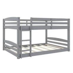Full Over Full Alaina Floor Wood Bunk Bed - Room & Joy -Professional Childrens Furniture Store GUEST e1a84174 e704 46f7 8e29 4c1f2eade9b0