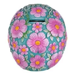 Northlight 7.75" Blue And Pink Day Of The Dead Skull Coin Bank -Professional Childrens Furniture Store GUEST e5bb1e50 2d18 41d6 9411 90e712ab6f11