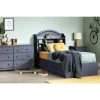 Summer Breeze 1 Drawer Nightstand Blueberry - South Shore