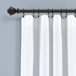 52"x84" Kids' Make A Wish Space Star Ombre Window Curtain Panels Navy/White Set - Lush Décor