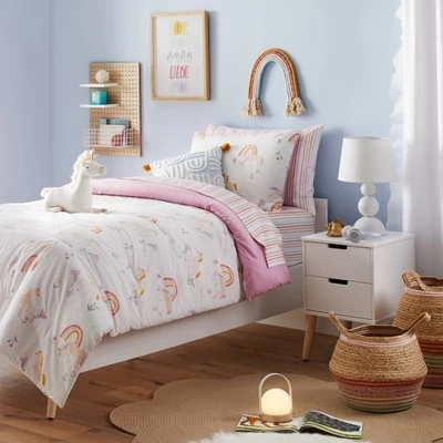 Rainbow Rope Hanging Kids' Wall Decor - Pillowfort™ 3 Rainbow Rope Hanging Kids' Wall Decor - Pillowfort™ - Image 3