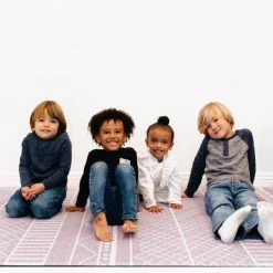 4'x7' Cali Play Rug Lavender - Ruggish