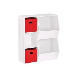 3pc Kids' Floor Cabinet With 2 Bins Set - RiverRidge Home -Professional Childrens Furniture Store GUEST f0831907 ba5e 463c a41e 55cbe12a14d2