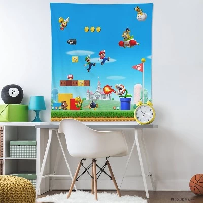 Nintendo Super Mario Tapestry - RoomMates 3 Nintendo Super Mario Tapestry - RoomMates - Image 3
