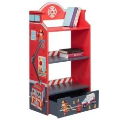 Little Firefighter Bookshelf - Fantasy Fields By Teamson Kids -Professional Childrens Furniture Store GUEST f1f60579 85dd 46ee bfd6 175780b51d4c