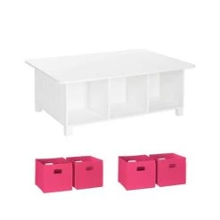 5pc Kids' Activity Table Set With 4 Bins - RiverRidge Home -Professional Childrens Furniture Store GUEST f4b5fd9c b761 4c52 85d6 3edba68b8f52